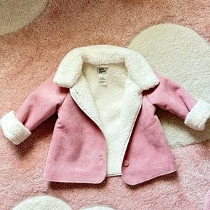 Pink baby coat